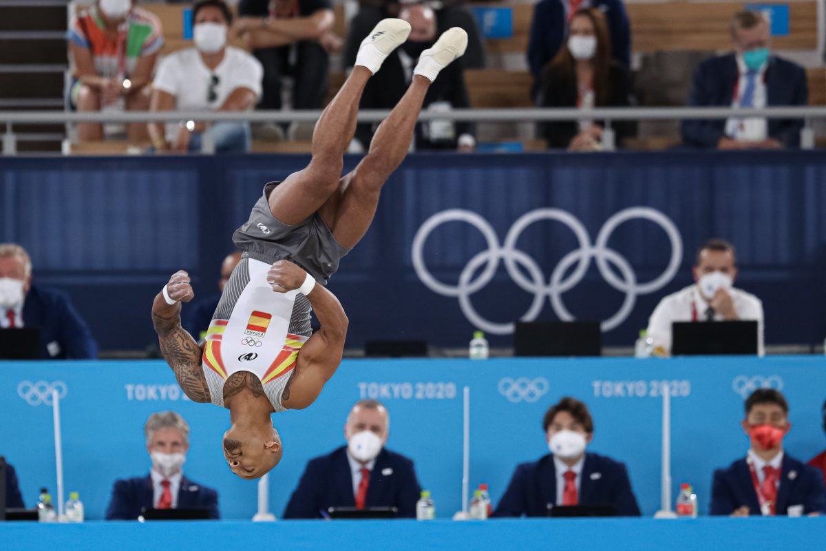SPAIN, AFinal, FX MAG, Artistic Gymnastics | Tokyo 2020 Olympic Games | Aug1 | Tokyo, Japan | Photo: Ricardo Bufolin / Panamerica Press / RFEG